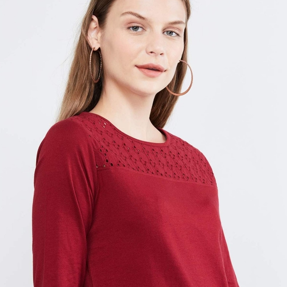❤️❤️❤️Max Maroon Top - Picture 7 of 13